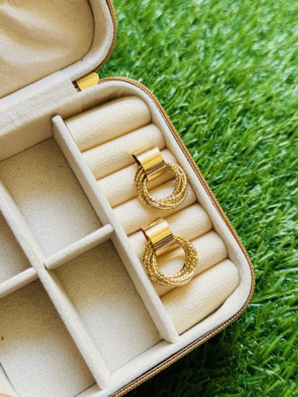Multilayer Rings Earring - Image 2