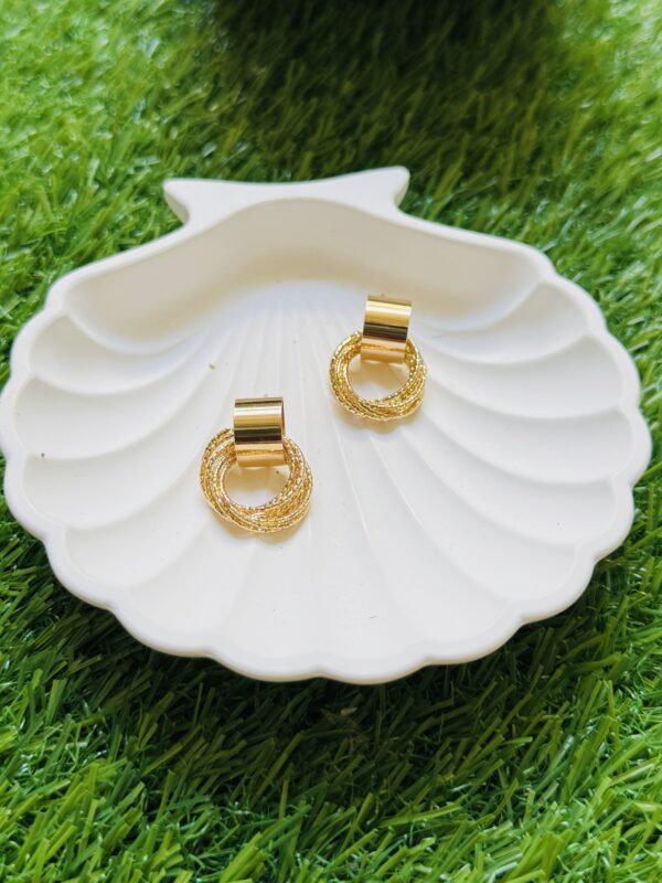 Multilayer Rings Earring - Image 3