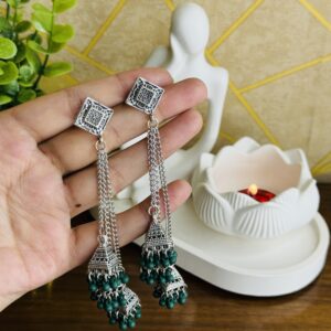 Oxidized Jhumkas✨